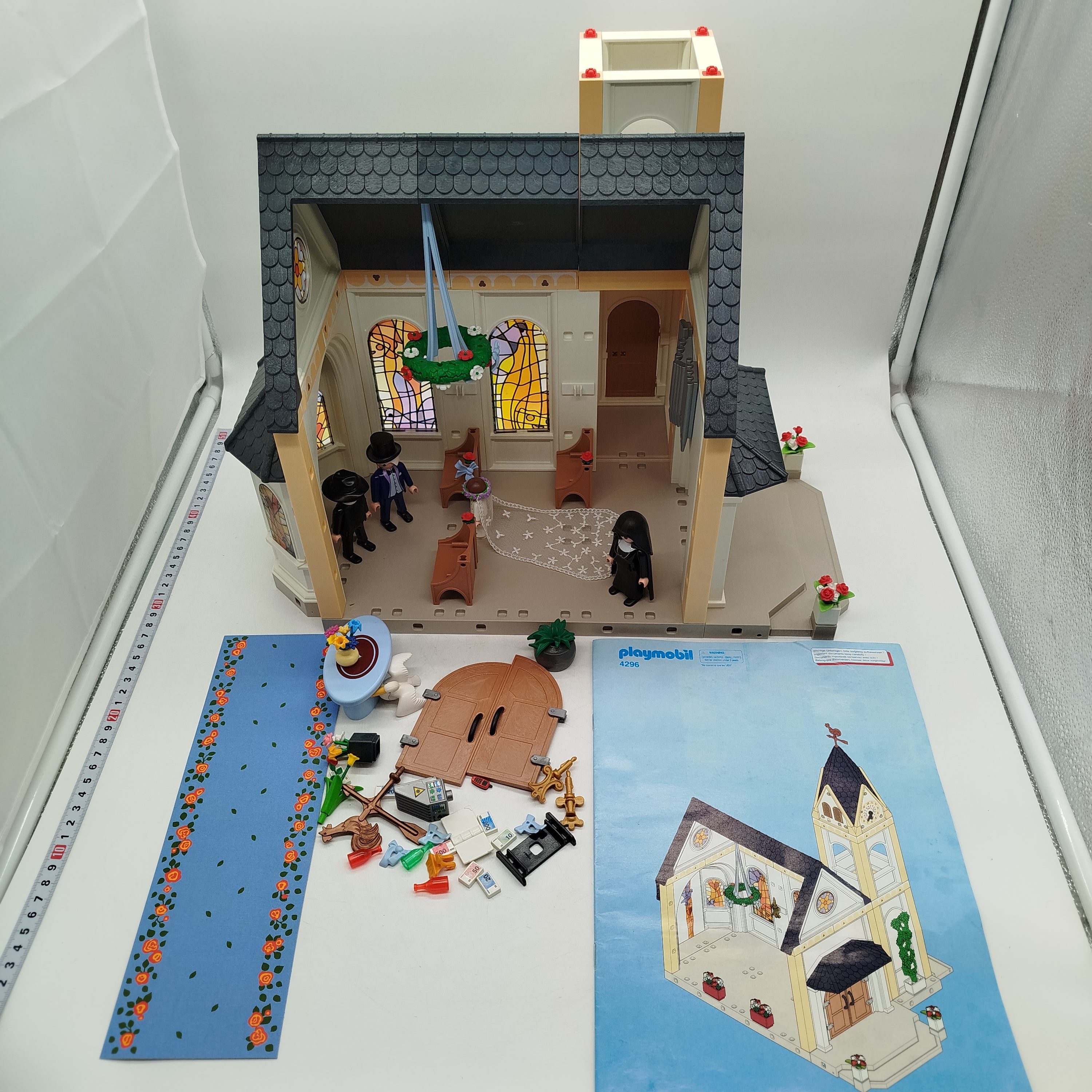 Playmobil 4296 Kirche mit Brautpaar, gebraucht, ab 3 4 5 Jahre | ✅ geprüft